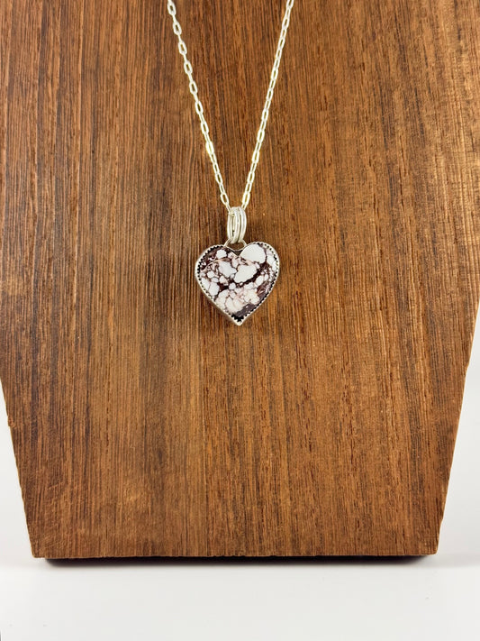 Wild Horse Heart Necklace